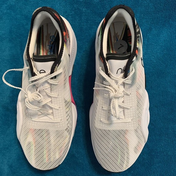 Nike Air Zoom Superrep 3 White Black Photo Blue DC9115-109 Men’s Size 7 - Picture 2 of 9